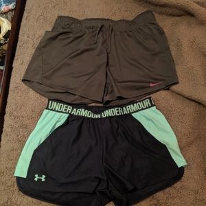 Nike & Under Armour shorts